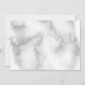 Modern Floral Watercolor Roses BarefootBride™ (Rückseite)