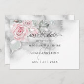 Modern Floral Watercolor Roses BarefootBride™ (Vorne/Hinten)