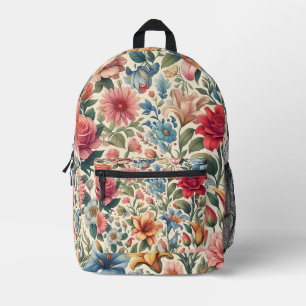 Modern floraler Splash Rucksack