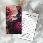 Modern Flower Salon Terminkarte