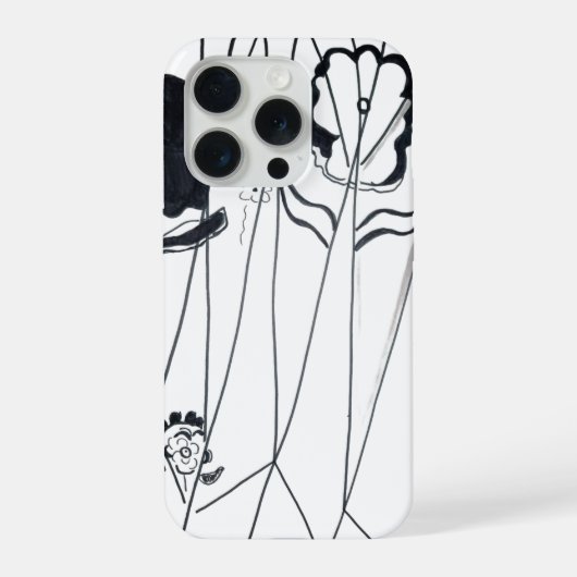 Modern flowers iPhone hülle (Rückseite)