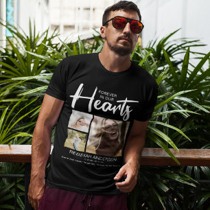 Modern Forever In Unseren Herzen   Beerdigung T-Shirt