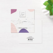 Modern formatierte Earring Stuck Square Cards (Schreibtisch)