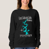 Modern Fort Gibson Lake - Oklahoma Sweatshirt (Vorderseite)