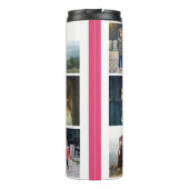 Modern Foto Collage Bestes Granny Ever Grandma Ges Thermosbecher (Rückseite)