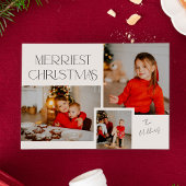 Modern Foto Collage Frohe Weihnachten