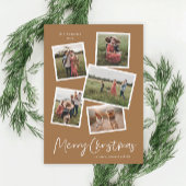 Modern Foto Collage Frohe Weihnachten