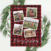 Modern Foto Collage Frohe Weihnachten