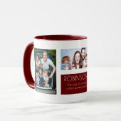 Modern Foto Collage Fun Tasse (Vorderseite Links)