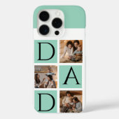 Modern Foto Collage iPhone Case - "Daddy" (Rückseite)