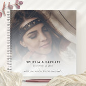 Modern Foto Overlay wünscht sich neues Mrs. Guest Notizblock