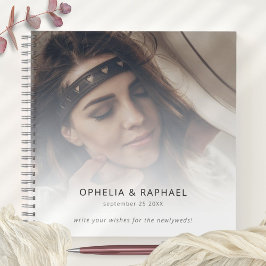 Modern Foto Overlay wünscht sich neues Mrs. Guest  Notizblock