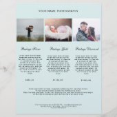 Modern Foto Preisliste (Vorderseite)