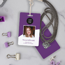 Modern Foto QR Code für benutzerdefinierte ID-Kart Ausweis