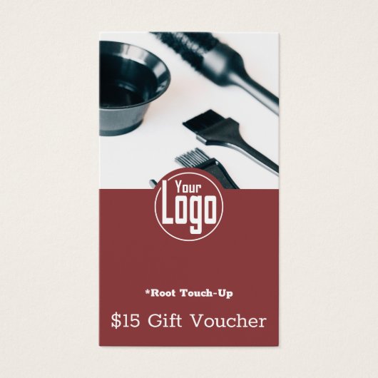 Modern Foto Root Touch-Up-Voucher (Vorderseite)