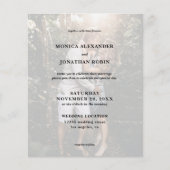 Modern Foto von Wedding Flyer (Vorne)