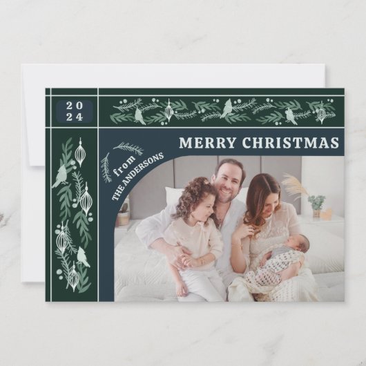 Modern Foto Weihnachten (Vorderseite)