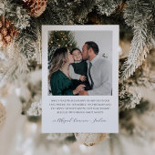 Modern Foto Weihnachtskarte mit FotoCollage Einladung