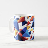 Modern Fragment Grid Kaffeetasse (Vorderseite Links)