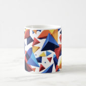 Modern Fragment Grid Kaffeetasse (Mittel)