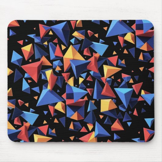 Modern Fragment Grid Mousepad (Vorne)