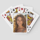 Modern Frame Photo Spielkarten (Rückseite)