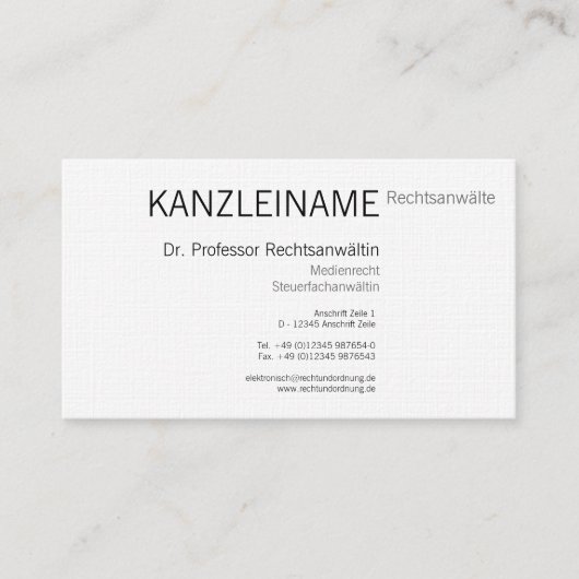 Modern freundlich ansprechend und cool visitenkarte (Vorderseite)