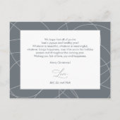 Modern, freundlich und hell Fotokarte für die Fami Postkarte (Rückseite)