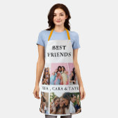 Modern Friend Collage Photos Simple Schürze (Getragen)