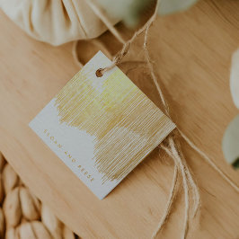 Modern Fringe Geschenkanhänger