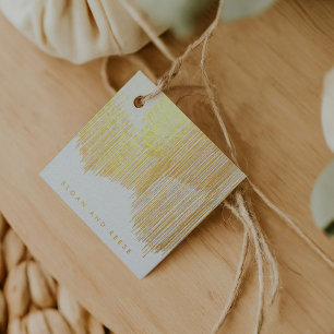 Modern Fringe Geschenkanhänger