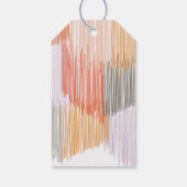 Modern Fringe Geschenkanhänger (Rückseite)