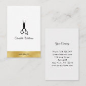 Modern Friseur Visitenkarte (Vorne/Hinten)