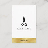 Modern Friseur Visitenkarte (Vorderseite)