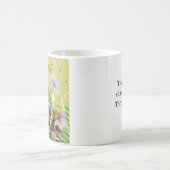 Modern Frog Watercolor Fun Joke Kaffeetasse (Mittel)