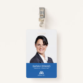 Modern Full Foto Business ID Ausweis