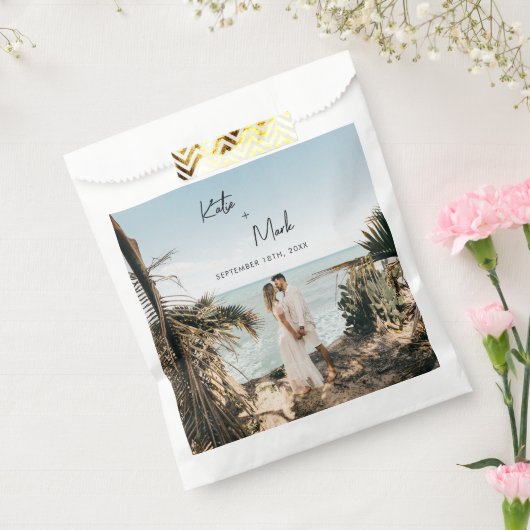 Modern Full Foto Vielen Dank Geschenktütchen (Versiegelt)