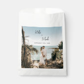 Modern Full Foto Vielen Dank Geschenktütchen (Vorderseite)