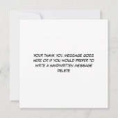 Modern Fun Colorful Comic Book Bang Einladung (Rückseite)