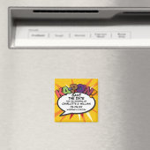 Modern Fun Colorful Save the Date Magnet (In Situ (Geschirrspüler))