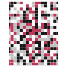 Modern Fun Magenta Geometric Scrapbook Paper