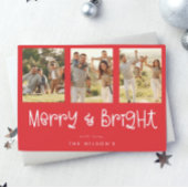 Modern Fun Script | 3 Foto Weihnachten