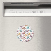 Modern Fun Sweet Macaroons Magnet (In Situ (Geschirrspüler))