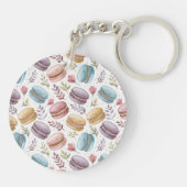 Modern Fun Sweet Macaroons Schlüsselanhänger (Rückseite)
