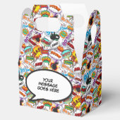 Modern Fun Trendy Personalisiert Comic Book Geschenkschachtel (Geöffnet)