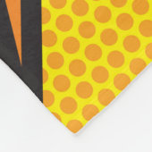 Modern Fun Typographic Comic Book POP Trendy Fleecedecke (Ecke)