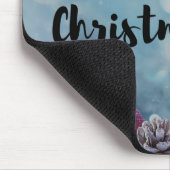 Modern funny cute Christmas reindeer      Mousepad (Ecke)