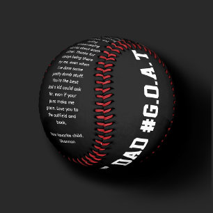 MODERN FUNNY VATER'S DAY BASEBALL VATER GOAT SCHWA