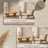 Modern Furniture Store Minimalist Interior Design  Visitenkarte