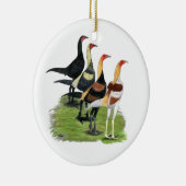 Modern Game Quartett Keramik Ornament (Rechts)